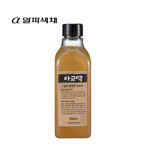 알파 아교액(물아교) 250ml/한국화물감 보조제