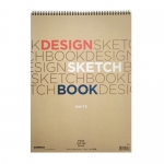 아트스퀘어 백색 디자인 스케치북 4절 A01 (220g 15매)