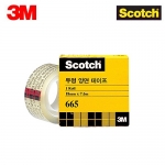 3M 스카치 투명 양면테이프 리필 (폭18mm 길이 7.6m)