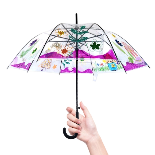 만들기 EVA 스티커 투명 우산 (5인용)