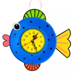 [만들기]종이접시 물고기시계 만들기