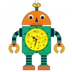 [만들기]로봇 시계만들기