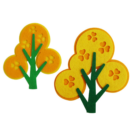 4500 펠트 작은꽃나무 노랑
