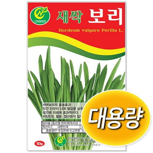 [CNS] 대용량 새싹보리 500g/1kg 새싹씨앗