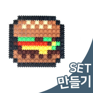 [JRT 86] 블럭 자석 '햄버거' 만들기 1인set